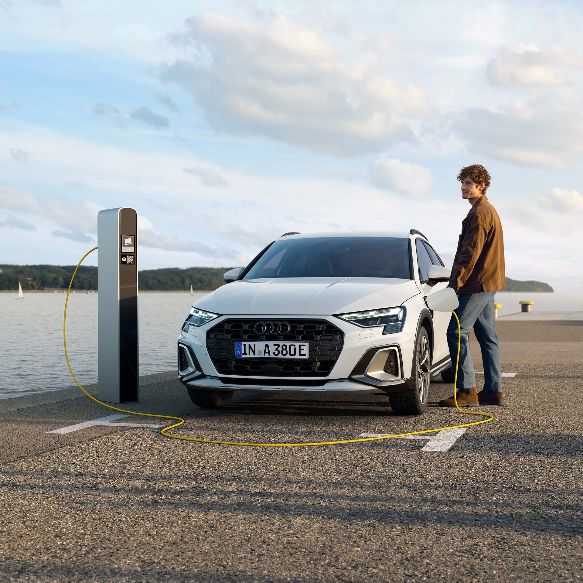 Audi A3 alstreet TFSI e ladesituation