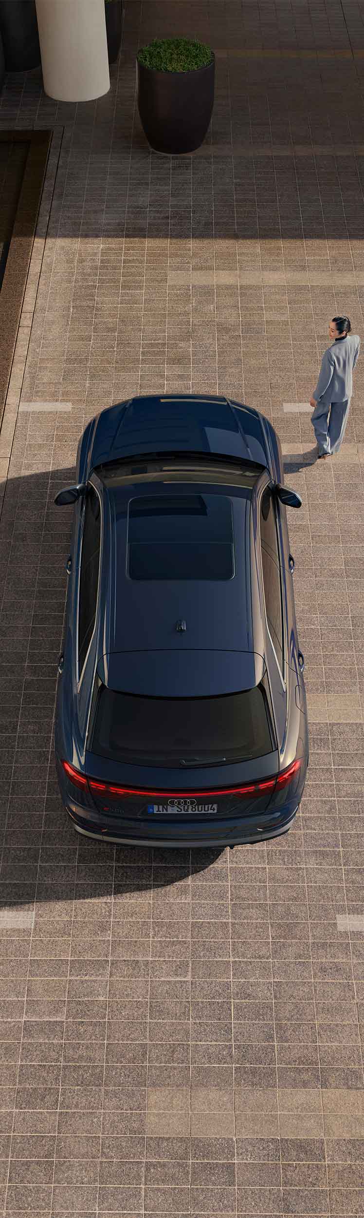 Audi SQ8 von oben