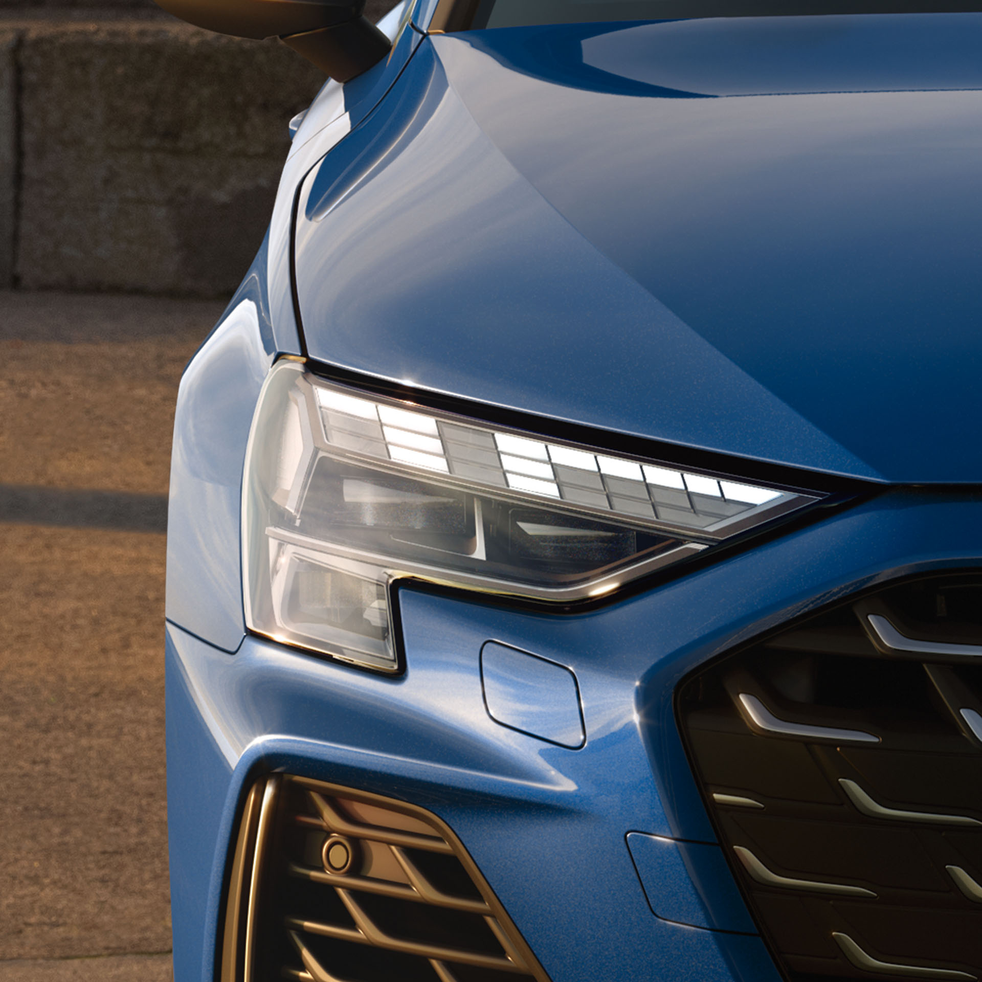 LED-žarometa vozila Audi S3 limuzina