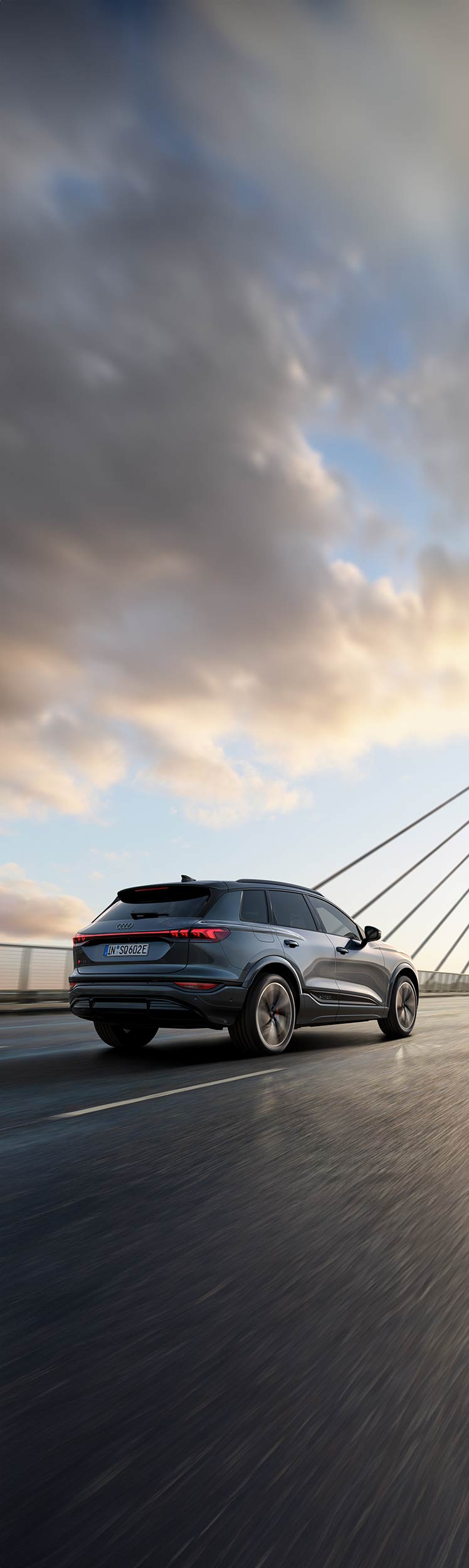 Audi Q8 e-tron Heckansicht