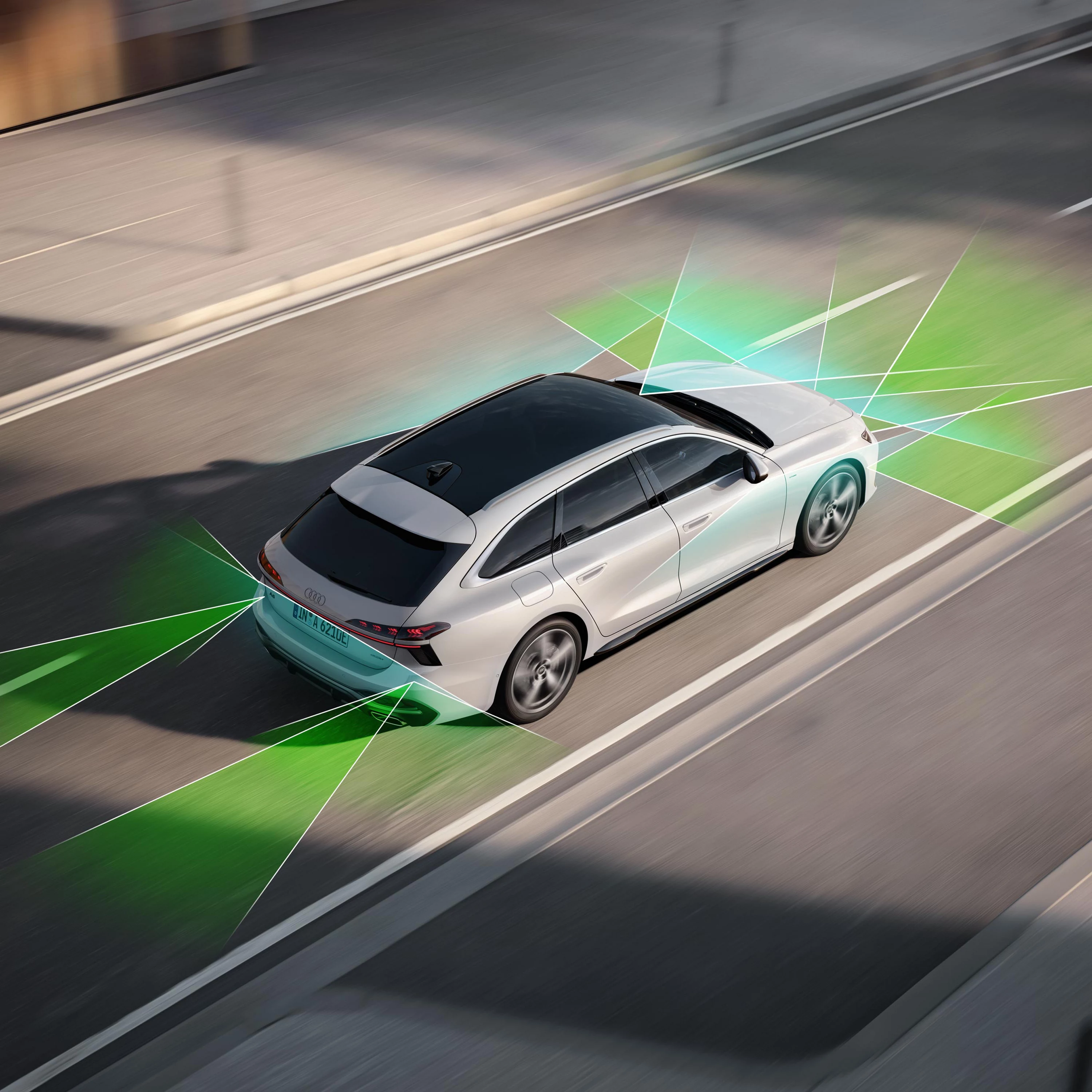 Smarte Assistenzsysteme Audi A6 e-hybrid