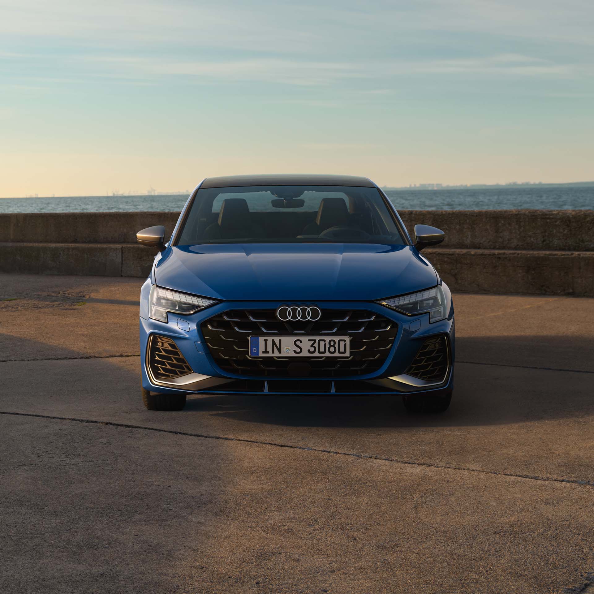 Sprednji del vozila Audi S3 limuzina