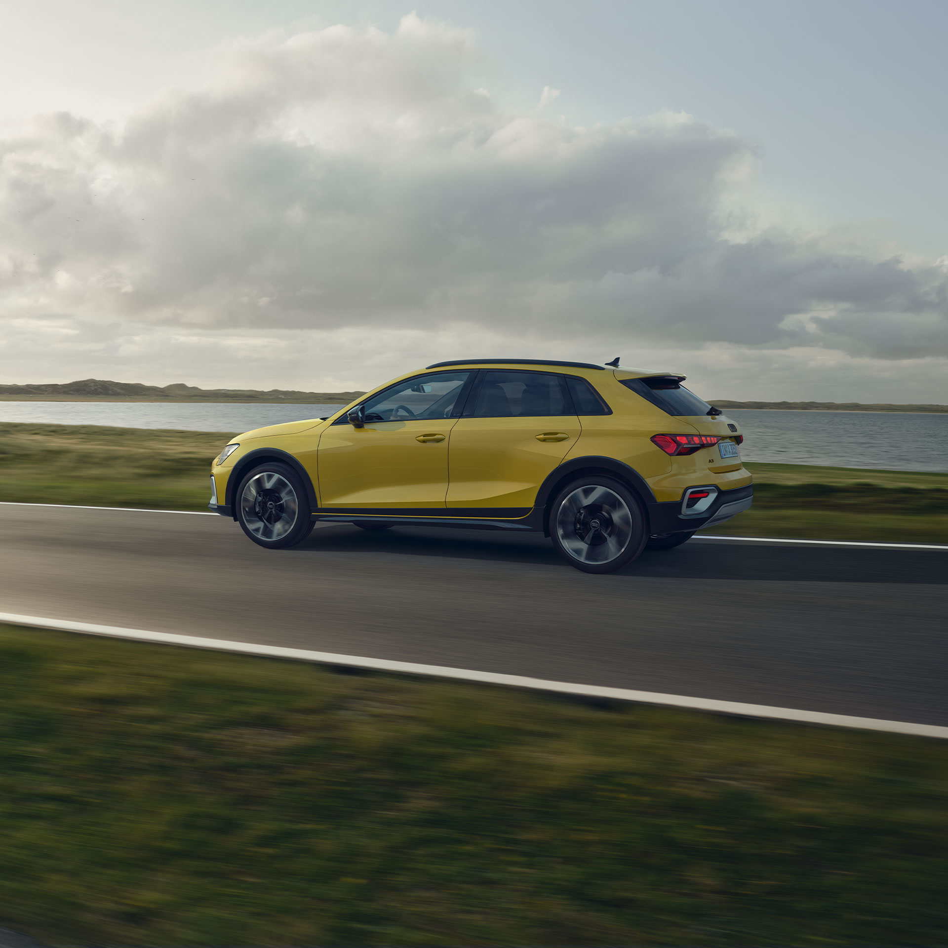 Audi A3 allstreet Dynamische Seitenanischt