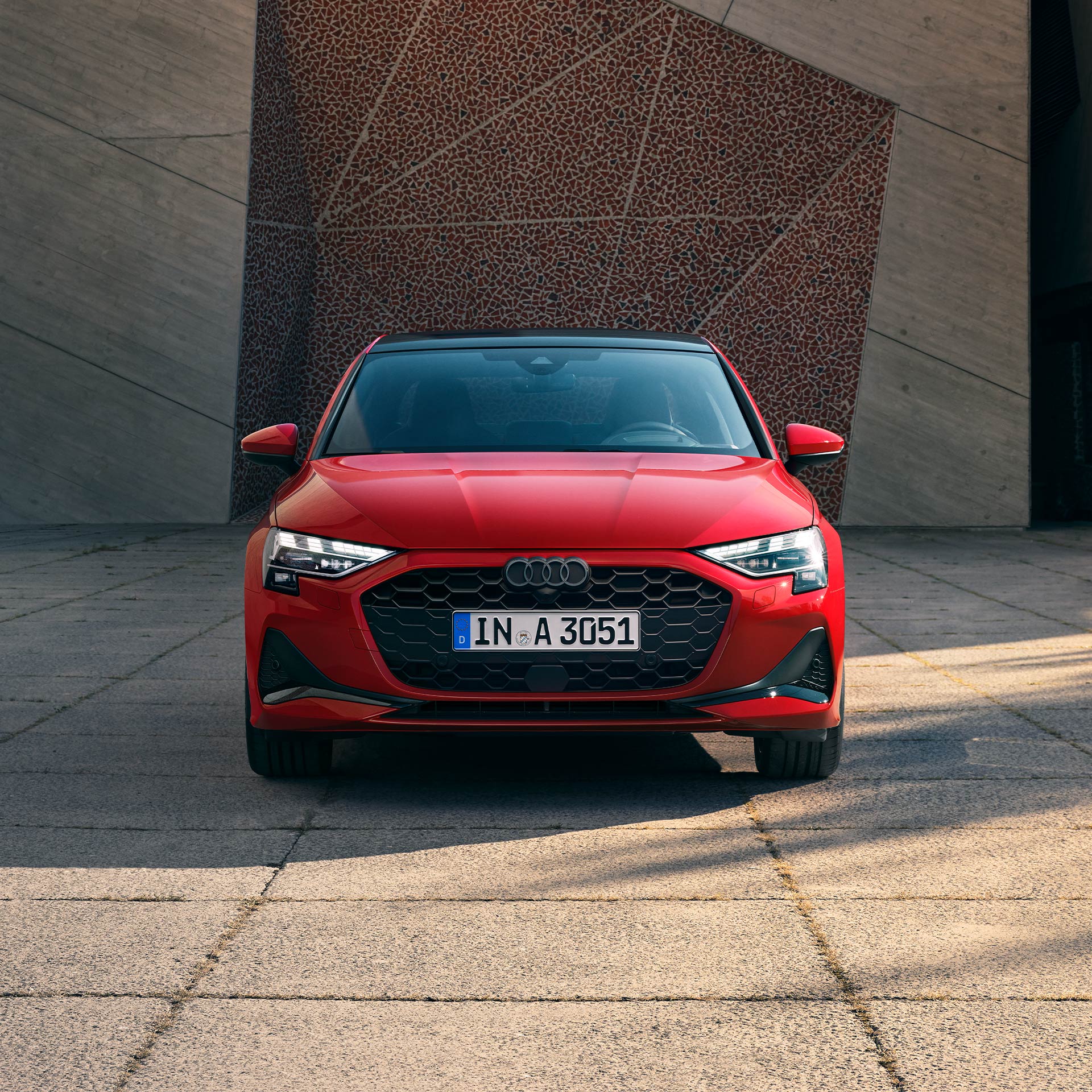Sprednji del vozila Audi A3 limuzina