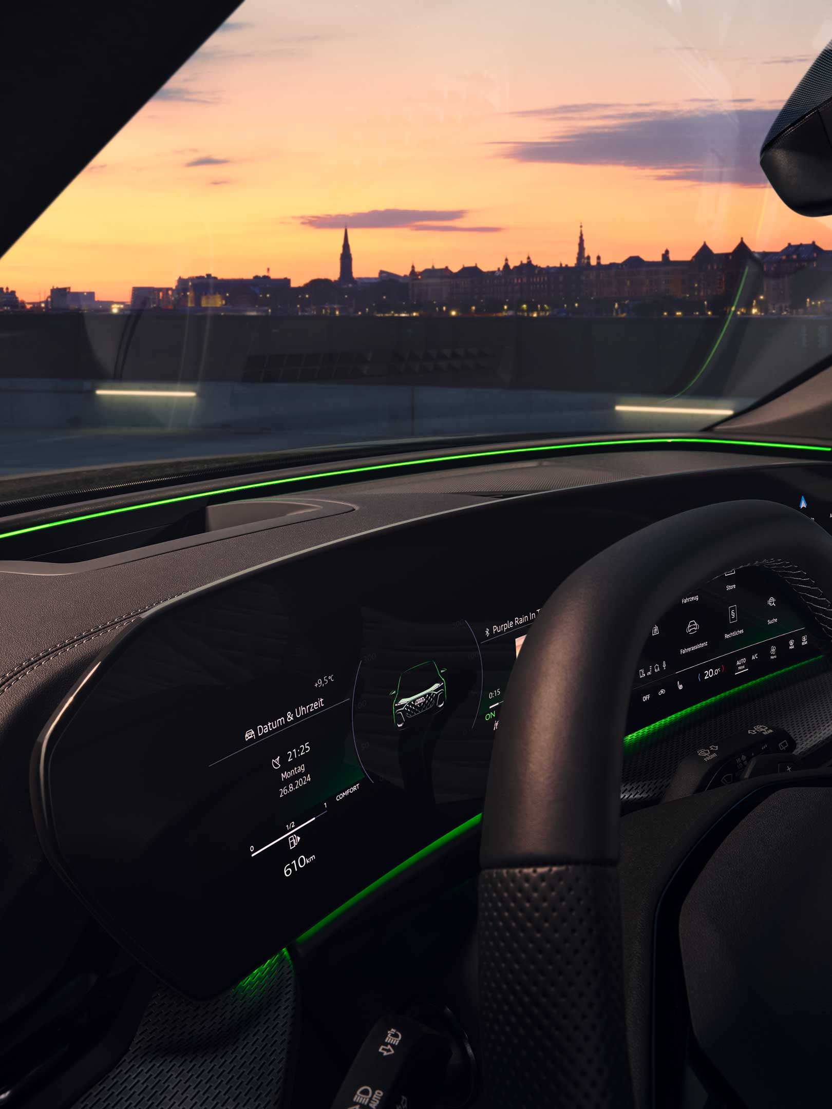 Intelligentes Licht-Design im Audi Q5