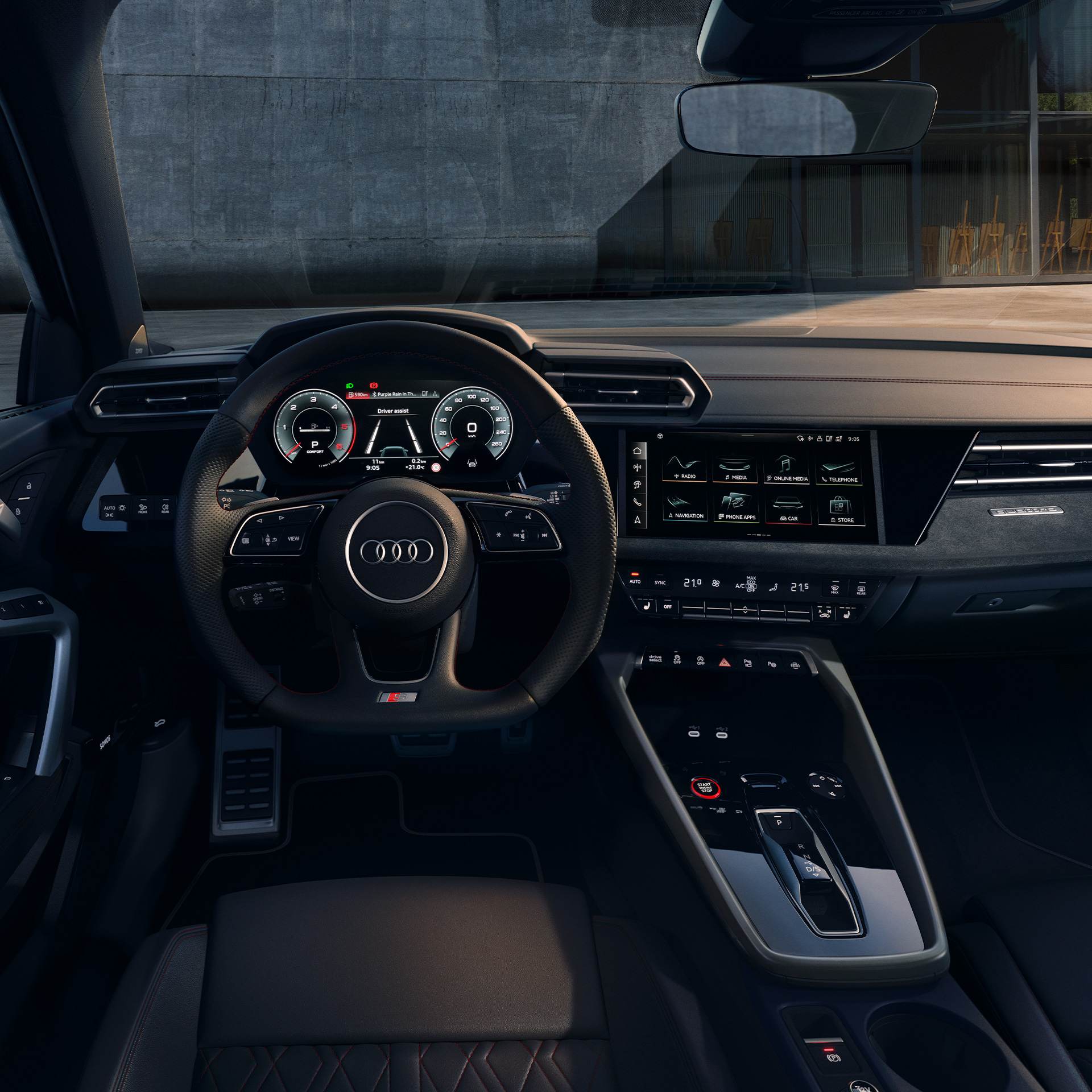 Audi S3 Sportback: MMI