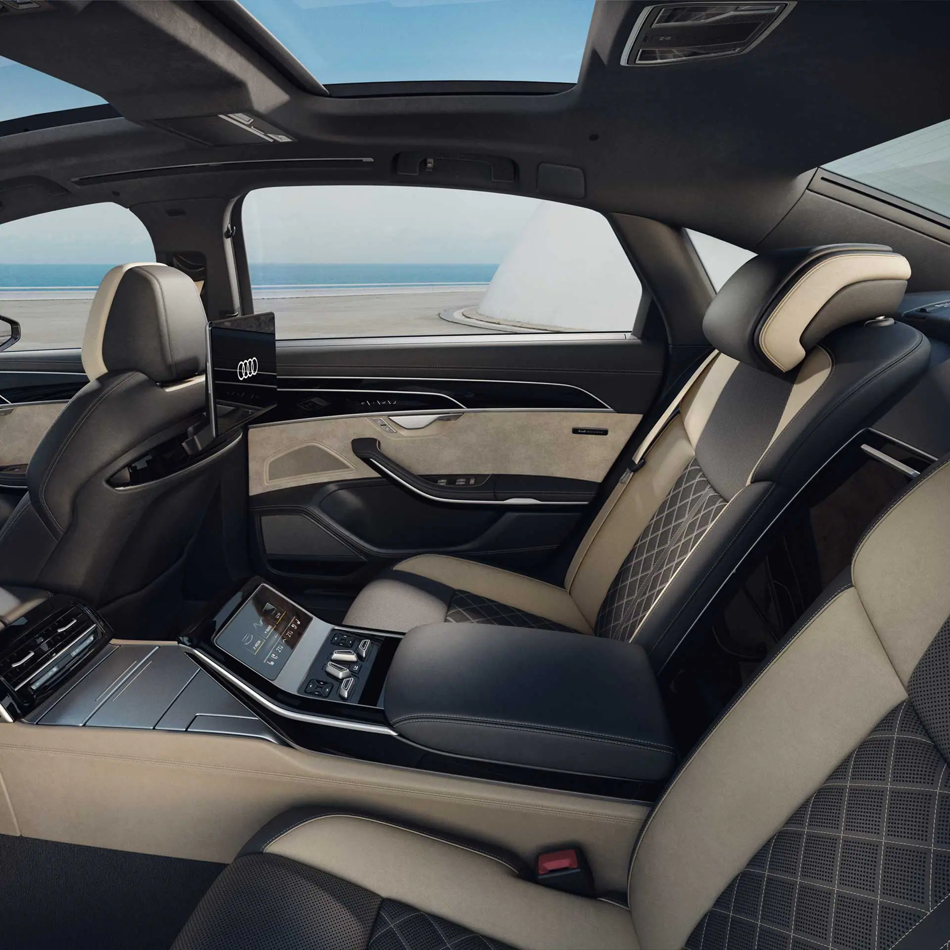 Ansicht Rücksitze Audi A8 L