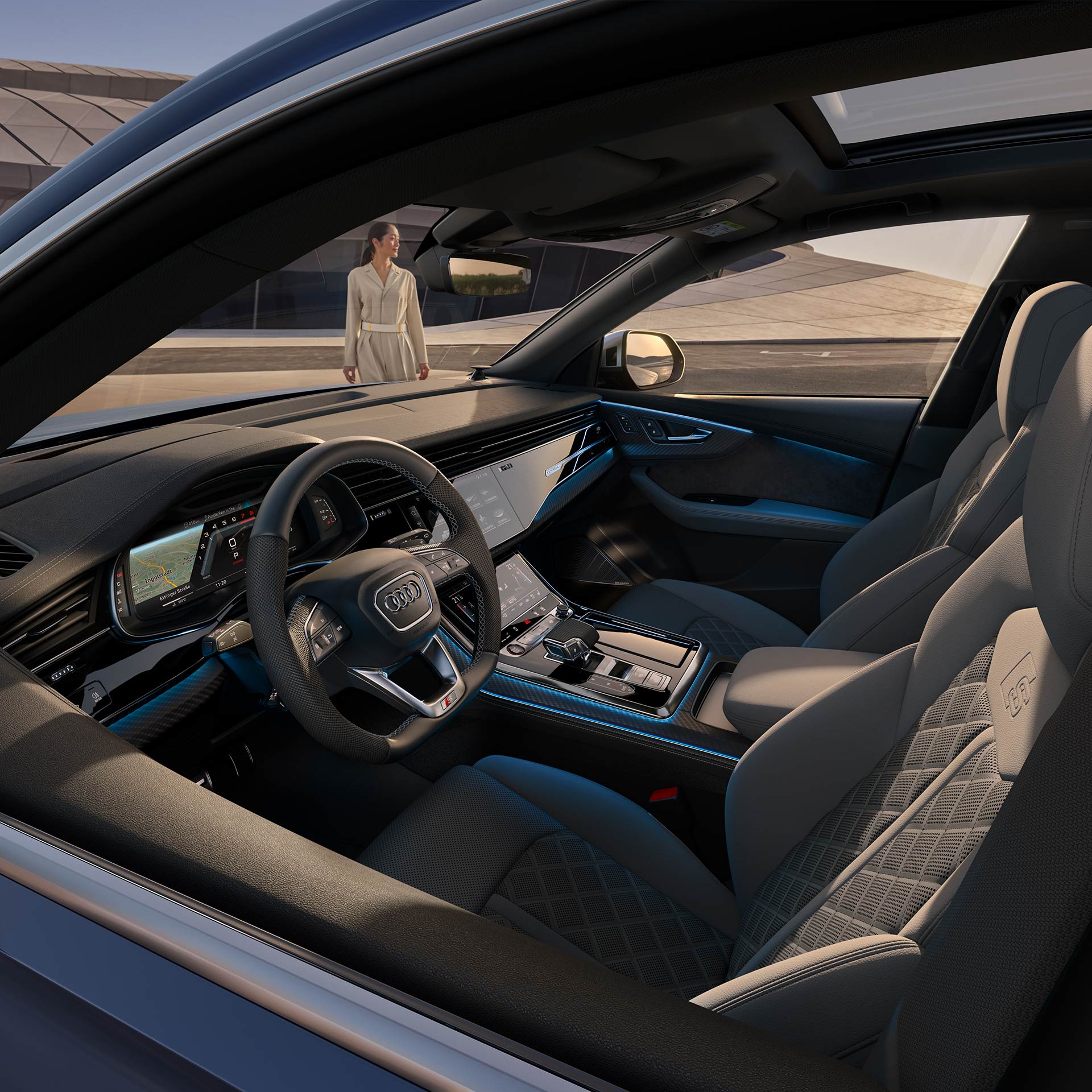 Audi SQ8 SUV Innenraum
