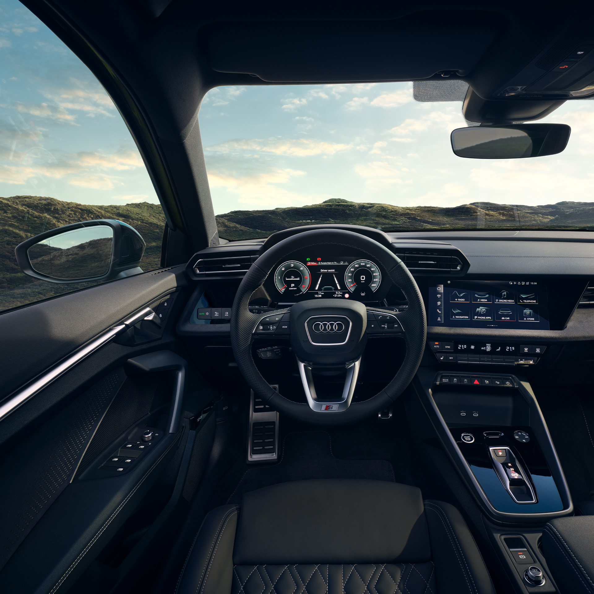 Audi A3 allstreet Innenraum