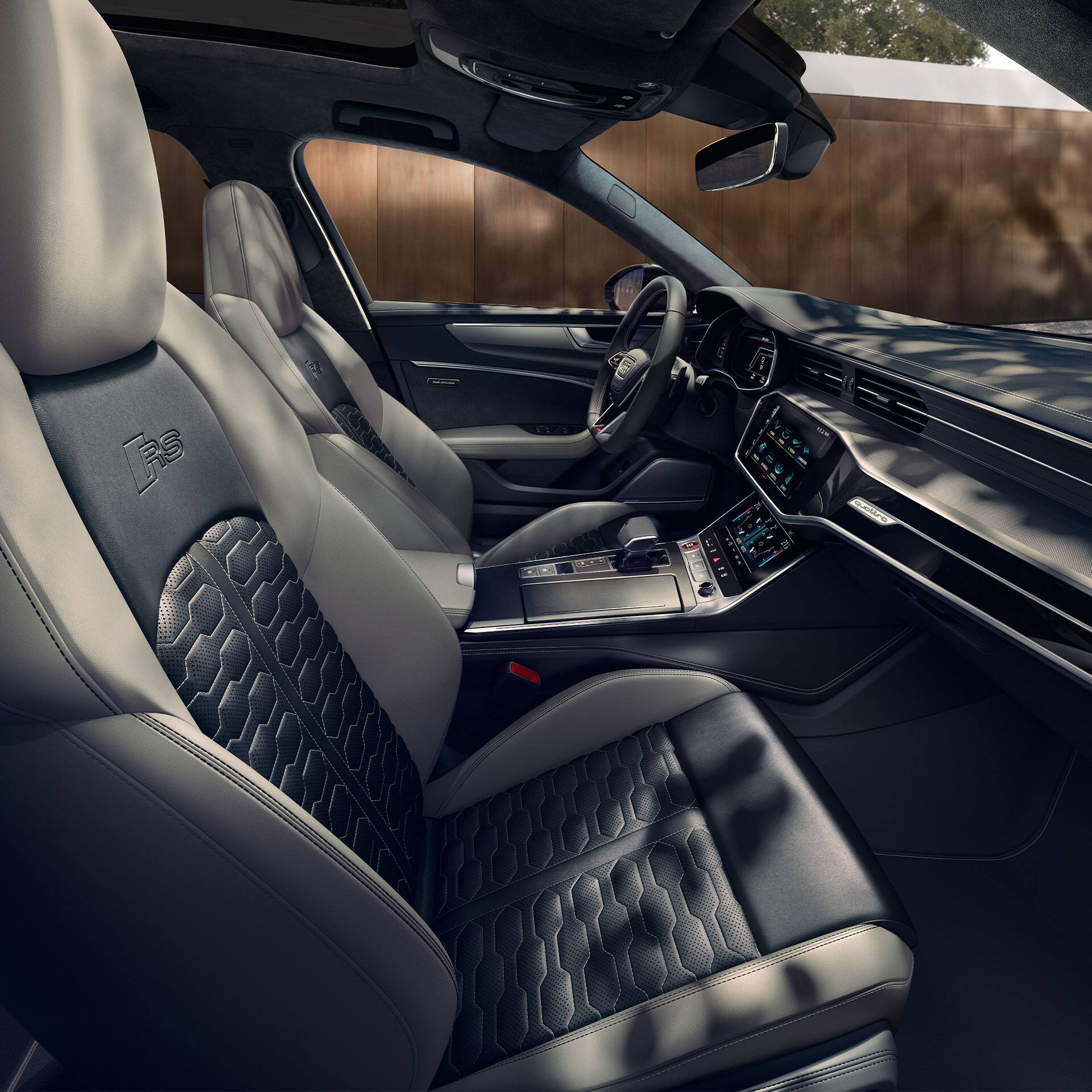 Innenansicht des Audi RS6 Avant