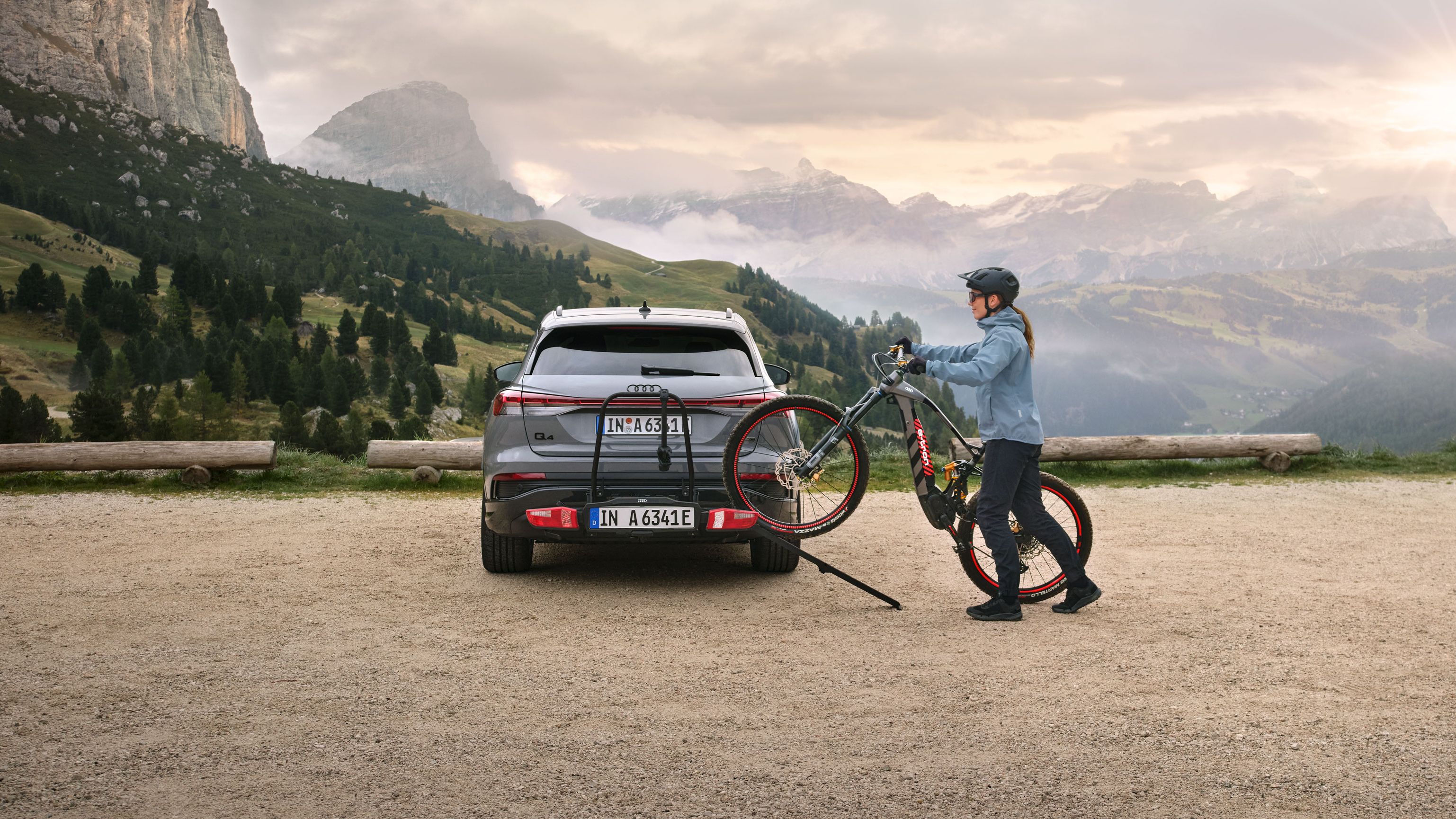 Audi electric mountain bike powered by Fantic