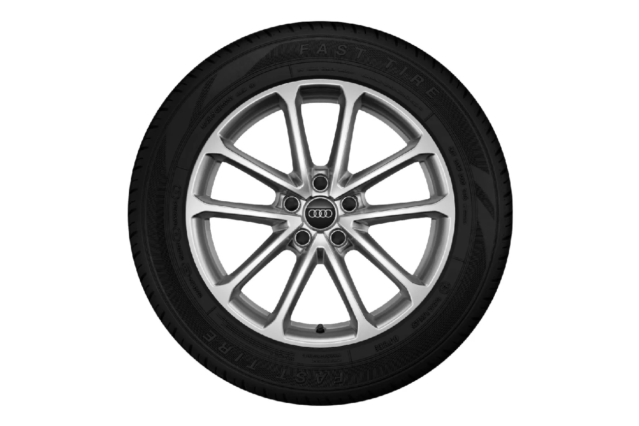 Audi A6 Winterkomplettrad 5-Doppelspeichen-Design Silber 18 Zoll