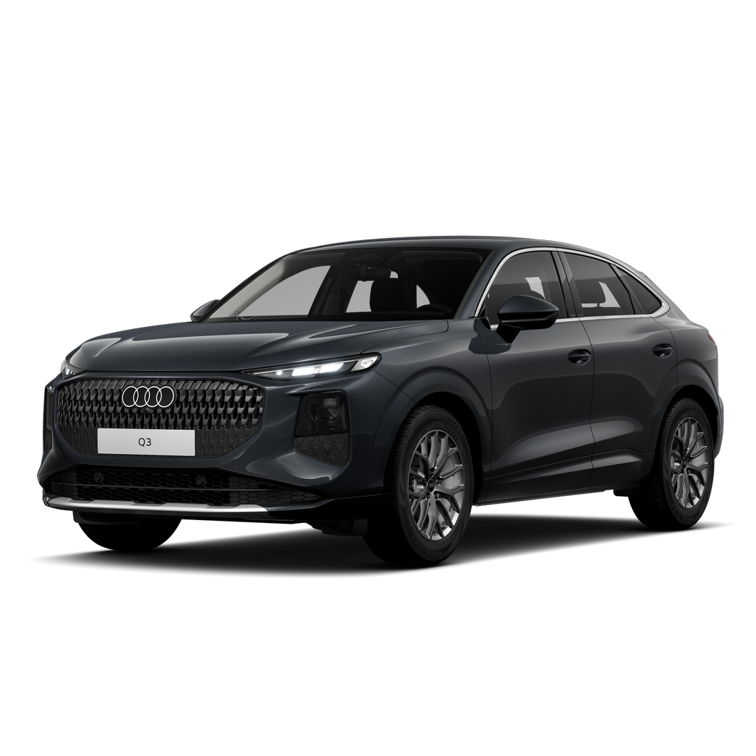 Audi Q3 Sportback seitliche Frontansicht