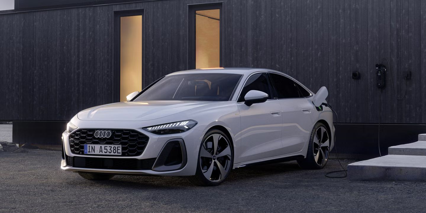 Polnjenje vozila A5 e-hybrid