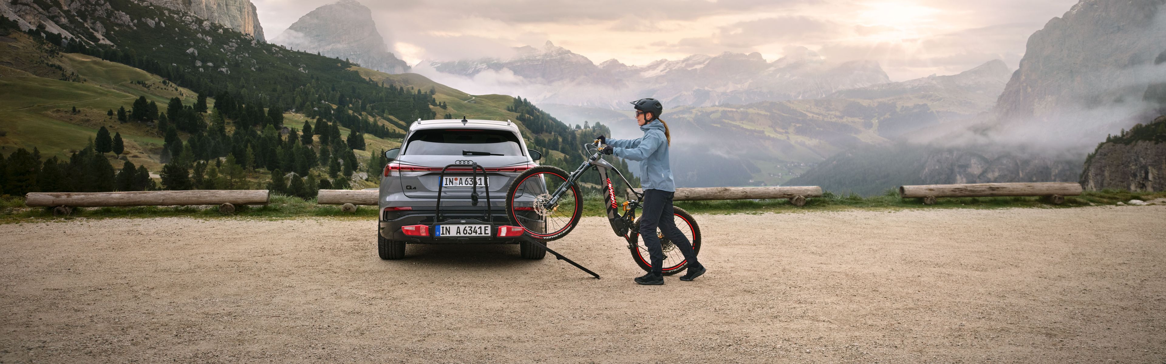 Audi electric mountain bike powered by Fantic