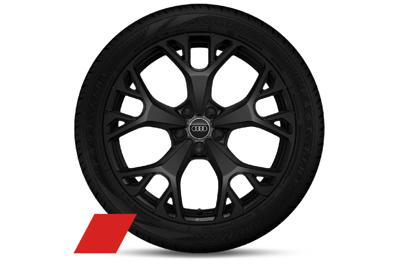 Audi A6 Winterkomplettrad 5-Arm-Peak-Design Schwarz 20 Zoll